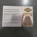 RUGSI Area Rug 4 × 6 Ft, Traditional Medallion Pattern In Soft Neutral Tones, Durable And Easy-Care, Low Profile For High-Traffic Areas