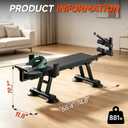 Fitness Full Body Traction Table, Massage Cervical Traction Bench & Lumbar Traction Bed, Home Stretch Decompression Machine for Tension Relief, Lumbar Stretching