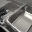 Dandat Full Size Steam Table Hotel Pans with Lid, 20.8 x 12.8 x 3.9 Inch
20.8 X 12.8 X 6 In, Thick Stainless Steel Restaurant Commercial Trays Steam Food Containers for Chafing Dish Buffet