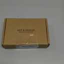 6 Pack Weathered Nickel Drawer Knobs Kitchen Cabinet Hardware - Antique/Vintage Iron Cabinet Knobs Single Hole/Screw Bar Drawer Pulls Dresser Handles