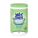 Wet Ones Antibacterial Eucalyptus & Mint Hand Wipes, Canister| Antibacterial Wipes, Hand Sanitizer Wipes, Wet Ones Wipes, Soft Textured Wipes, Lightly Scented Wipes, 150 ct. (1 pack)