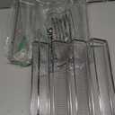 MEIQIHOME 4 Tier Expandable Spice Rack Organizer (11.4 to 22.8 Inch) Step Shelf Spice Storage Holder, for Kitchen Cabinet Countertop Cupboard Pantry, Metal, Chrome