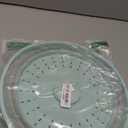 Tovolo Large Microwave Splatter Cover Blue Haze 13 inch Collapsible Silicone Splatter Cover for Extra Large Microwaves, Dishwasher Safe Vented Plate Guard BPA Reheating Cover for Food