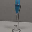 Bean Envy Milk Frother Handheld for Coffee - Electric Hand Blender, Mini Drink Mixer Whisk & Coffee Foamer Wand with Stand for Lattes, Cappuccino, Matcha and Hot Chocolate - Kitchen Gifts - Light Blue (Robins Egg Blue)