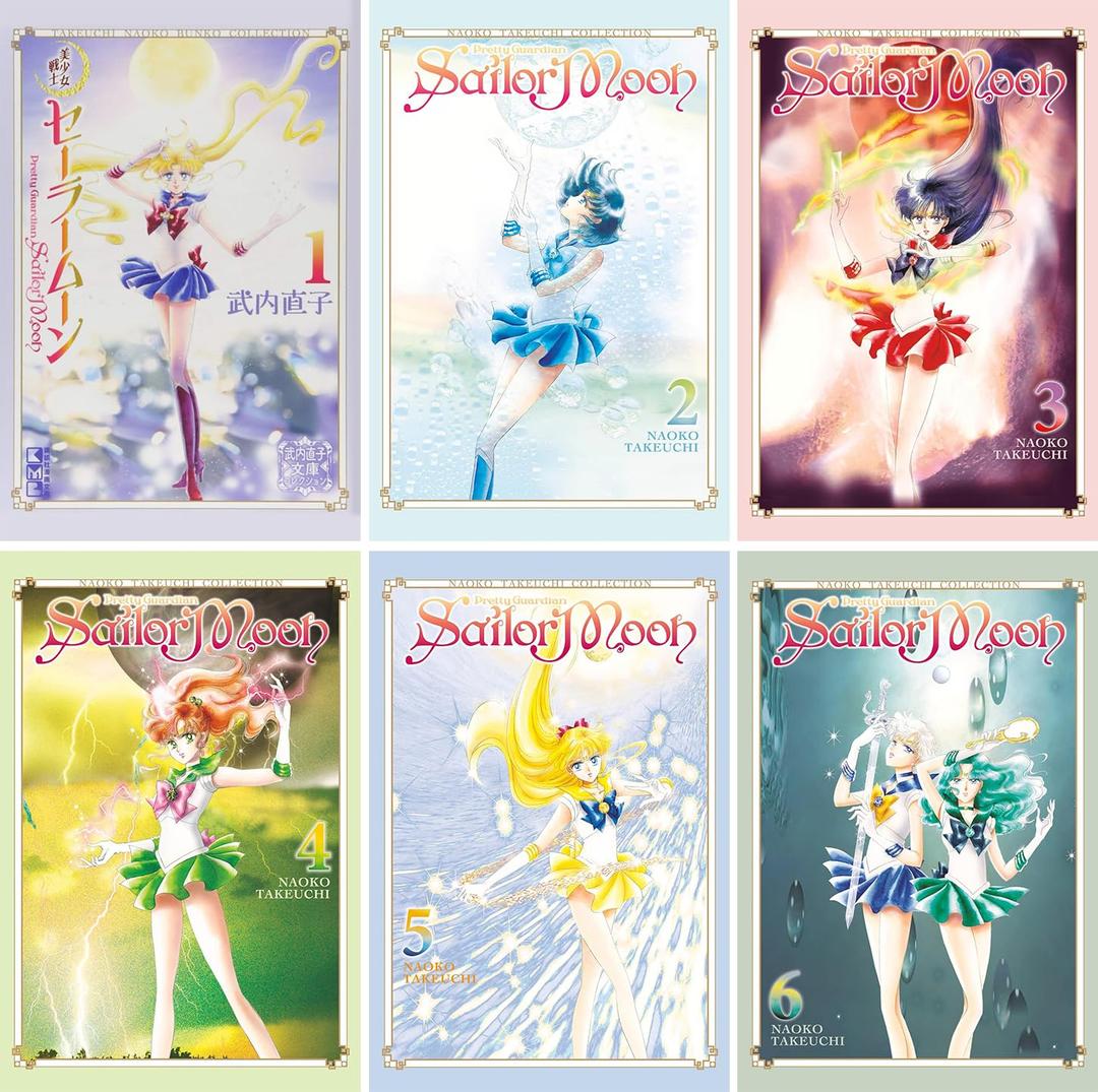 Sailor Moon Vol. 1-6 Series (Naoko Takeuchi Collection) (Sailor Moon Naoko Takeuchi Collection)