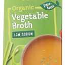 Pacific Foods Organic Low Sodium Vegetable Broth, 32 oz (EXP 12/25/26)