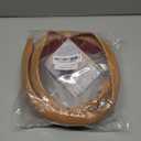 Door Thresholds Floor Transition Strip 36 inch, 1/2'' ~ 3/5'' Threshold Ramps for Doorways, Edge Reducer Vinyl Transition Strip for Door Floor (Light Brown)