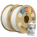 Polymaker PLA Filament, White 3D Printing PLA Filament 2.85mm 1kg  PolyLite 3D Printer PLA Filament, Dimensional Accuracy +/ 0.03mm, Compatible with Most 3D Printer, White