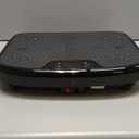 Vibration Plate Exercise Machine, Vibrating Plate Platform for Lymphatic Drainage with 200 Adjustable Speeds, Power Vibration Plate for Weight Loss & Fitness, Supports Max Weight 450 Lbs (Jet Black)