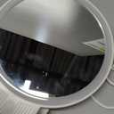 Auxmir 1X/30X Magnifying Mirror with Light, Double Sided Makeup Mirror with Adjustable 3 Color Light, 2000mAh Rechargeable Lighted Magnifying Mirrors with Tweezer, Foldable Travel Mirror with Rotation