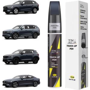 XNA Denim Blue(723) for Volvo Touch Up Paint, Car Scratch Remover for Nicks and Chips Repair, 2-In-1 Quick & Easy Fix Car Scratch Repair Kit with Exact Color-Matched (Denim Blue(723) for XC60/XC90/XC40/S60/S90/V60/V90/V60 Cross Country/V90 Cross Country/EX90/EX40/EC40)