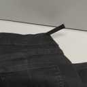 KDF High Waisted Flare Jeans for Women Bell Bottom Jeans with Belt for Women Stretch Wide Leg Jeans (12, Black)