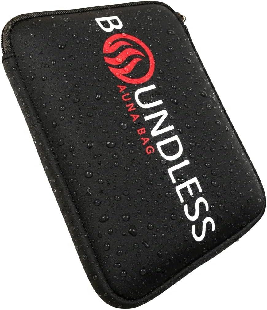 BOUNDLESS | The ORIGINAL Sauna Phone Case | Essential Sauna Accessory for Heat Protection. Heat-Proof, Water-Resistant, Thermal Phone Case for Sauna, Steam Room & Sun. Prevents Overheating.