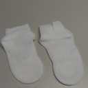 Silicone Moisturizing Socks for Dry Cracked Feet - 2 Pairs, XL Long Size, Non-Slip Heel Socks for Women and Men - High Stretch Foot Care Pedicure - White & Beige