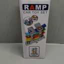 Montessori Toys for 2 3 Year Old Boys Toddlers, Car Ramp Toys with 6 Cars & Race Tracks, Garages and Parking Lots, Ramp Racer Toy Gift for Boys Girls Age 18 Months and Up, Multicolor