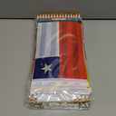 Pack of 4, YOFANUP 16 Countries Small Flags, Handheld Stick Flags, Great for Copa America Party Decorations in Pub, Club, School, Restaurant
