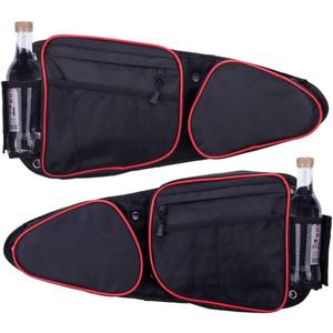 Xintre Side Door Bags for RZR with Removable Knee Pad, Front Door Side Storage Bag for Polaris RZR XP, XP4, Turbo, Turbo S, S 900, S 1000, 2014-2022 (Xintre010)