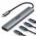 Acer USB C Hub, 10Gbps Type C Splitter with 4 USBC 3.2 Port, High Speed Type C Multiport Adapter for MacBook Air/Pro, iPhone 16/15, iPad, Surface Pro and More 【Not Support Charging or Video Output.】