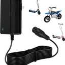 24V Charger for Electric Scooter Razor MX350 Electric Scooter Dirt Bike E100 E175 E200 E200S E300 E300S E500 Pocket Mod, Sports Mod and Dirt Quad