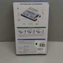 PS5/Slim/Pro Stand and Cooling Station with LED Controller Charging Station for PlayStation 5 Console,Accessories Incl.Controller Charger,PS5 Cooling Fan,Headset Holder,3 USB Hubs (Firework-Black)