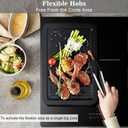 Karinear 24 Inch Induction Cooktop 3 Burners, Built-in Induction Stovetop
