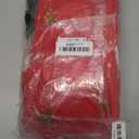 Christmas Artificial Poinsettia Flowers 6Pack Silk Red Poinsettia Artificial Bushes Red Christmas Flowers 7 Heads Velvet Poinsettia Floral Bouquet with Stem for Party Home Holiday Decoration