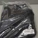 Fleece Lined Jeans Men Winter Stretch Denim Warm Pants Loose Casual Jeans (Black)