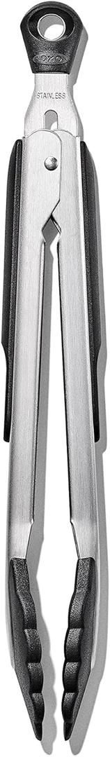 OXO Good Grips 9-Inch Locking Tongs with Nylon Heads