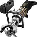 [Upgraded Version] Electric Rebar Bender with Brushless Motor, Bending up to 1 Inch 25mm #8 Rebar, Bend Angle 0-130, 1100W Portable Hydraulic Rebar Bender Tool, Handheld Rebar Bender Machine, 110V