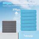 Microfiber Cleaning Cloth 12 Pack, 12x12 Inch Reusable Kitchen Towels, Lint Free Streak Free Super Absorbent Soft Cleaning Rags for House, Window, Glass, Assorted Colors