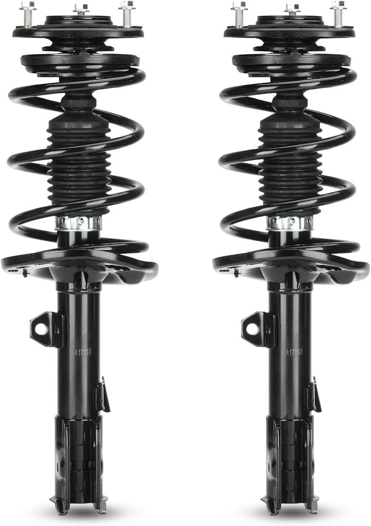 172989 172990 Front Struts Shocks w/Coil Springs for 2014-2019 Toyota Corolla (1.8L I4 ONLY), Strut Shock Absorbers Assembly 2015 2016 2017 2018 - [ Exc. w/Sport Suspension models | Exc. 2.0L ]