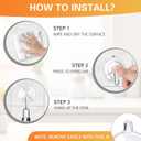 KORCCI Suction Cup Hooks 12Pack - Max Load 10LB, 1.77Inch Clear Medium Suction Cups, No Trace, Reusable & Removable, Stainless Steel Hooks, for Tile, Glass, Window, Shower, Kitchen, Bathroom