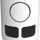 ChunHee Solar Motion Sensor Alarm Outdoor 4 Working Mode Dog Barking Motion Activated Alarm 129dB Loud Sound Noise Maker IP65 Waterproof Motion Detector with Strobe Light for Yard Farm Garden (1PCS)