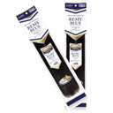 New Remy Yaky-Remy Blue 100% VIRGIN Human Hair Weave- Shed Free&Tangle Free (#1B, 16 packs of 2)