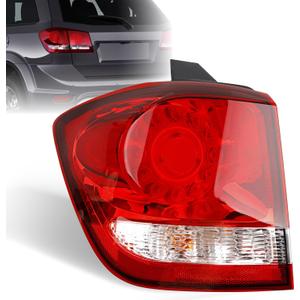 Brake Tail Light Compatible with Dodge Journey 2011-2020 - LED Taillight Assembly Replacement for 68078465AD and CH2804105 - Outer Tail Lamp for Driver Left Side LH