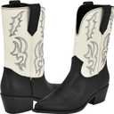 Nine West womens Yodown (6.5, Black/White 003)