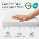 Upholstery Foam Cushion, 30ILD 1’’x24’’x72’’ Foam Pad, Cut-to-Size Polyurethane Foam for Cushions, Camper, Bench, Car Seat, RV Bed, Boat, DIY Foam Mat