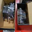 R1 Concepts Front and Rear Brakes and Rotors| Hardware Included| Front and Rear Ceramic Brake Pads and Rotors Kit| Fits 1991-1993 BMW M5, front 13.6 inch, thickness 1,26 inch, Rear 12.9 inch , thickness 0.79 inch