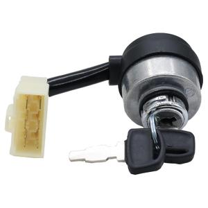 6 Wire Ignition Switch Key Compatible with DuroMax XP10000EH XP12000E XP12000EH 16HP 18HP 2.5-6.5KW Gasoline Portable Generator 168F 170F 173F 177F 182F 188F 190F Starter (Ignition Switch)
