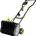 Electric Snow Shovel, 12-Amp Snow Blower 17" Wide & 6" Deep Clearing, Throws Snow 20 FT, Corded Snow Shovel Removal Tool with Adjustable Chute for Driveways, Sidewalks, Patios, Winter Storm Removal