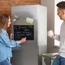 Magnetic Chalkboard Wallpaper Stick and Peel, 36" x 48"Chalk Board Contact Paper with Adhesive on Wall for School, Office, Kitchen Fridge, Drawing