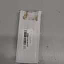 HOSOM Self Closing Door Hinges Brushed Nickel Spring Loaded Hinges 4 Inch Adjustable Tension for Garage, Front Door, Back Door, UL Listed, for Left and Right Hand Door, 5/8'' Radius Corners, 3 Pack