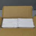 VIVIDA 5" x 5" Vinyl Post Caps, White PVC Pyramid Fence Post Cap, for Actual 5" x 5" Vinyl Fence, Deck & Mailbox, 12 Pack