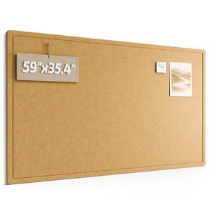 Fluxynara Felt Bulletin Board,35.4"x23.6",Mustard Yellow