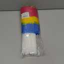 20 Pack Pansexual Pride Handheld Stick Flags for LGBTQ Parades Event, 12 Inches