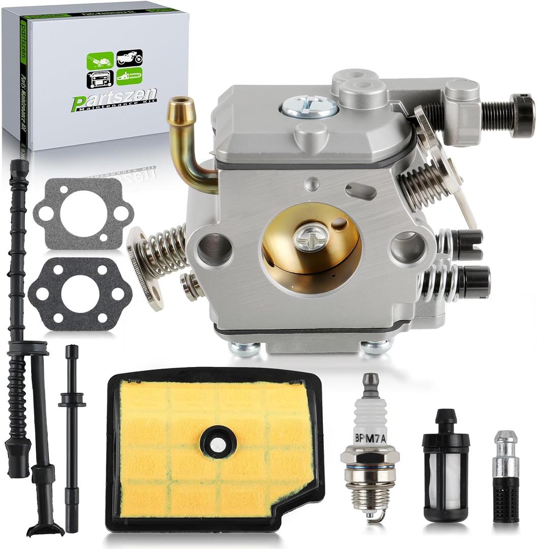 1129 120 0653 Carburetor for Zama C1Q-S126B C1Q S126B Stihl MS200 MS200T 020T MS 200 MS 200T Chainsaw with 1129 350 3600 Fuel Line 1129 120 1607 Air Filter