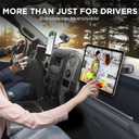 Magsafe Car Mount, Magnetic Phone Older,N55 Super Strong Suction Cup, 360 Adjustable, Portable Foldable Phone Holder for Your Car