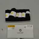 WANDER No Show Socks Mens 7/8 Pair Cotton Thin Non Slip Low Cut Men Invisible Sock, Medium