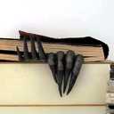 Scary Ghost Hands Bookshelf Halloween Room Decor, Halloween Indoor Decorations for Bookshelf, Gothic Demon Claws Bookmarks Decorations for Book Lovers