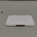 Baby Wet Wipes Dispenser Reusable, USB Portable Wipes Heater Compatible with Charger, Car Use Baby Wipe Warmer for Infants, White